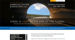 Desktop Screenshot of ambrogiopletter.com